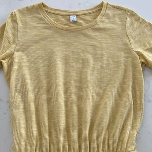 New without tags old navy cinched waist t shirt dress- size small tall
